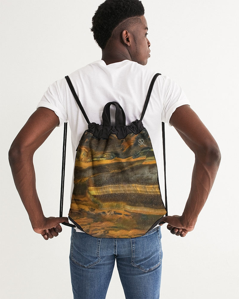 Marra Mamba Tiger's Eye Drawstring Bag