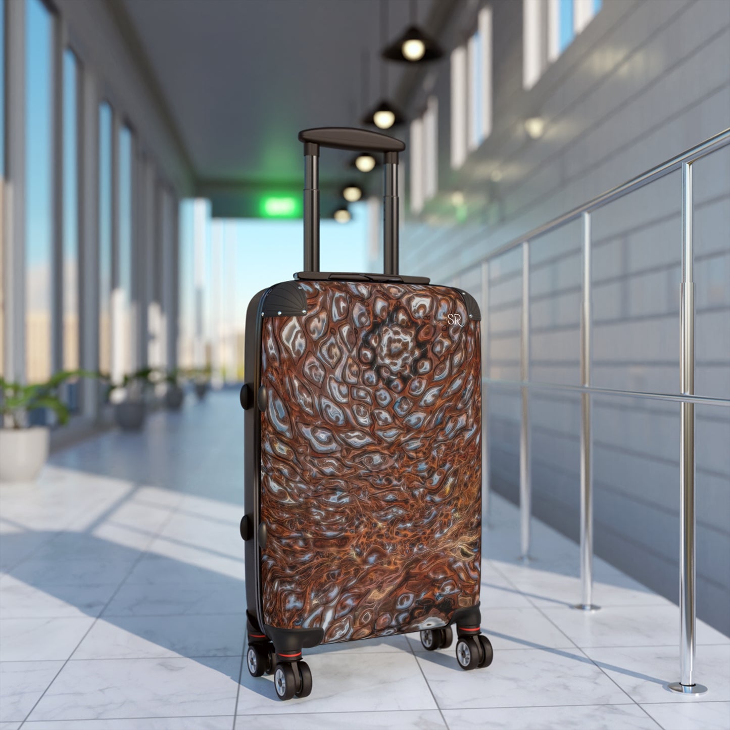 Ancient Australian Tree Fern Luggage