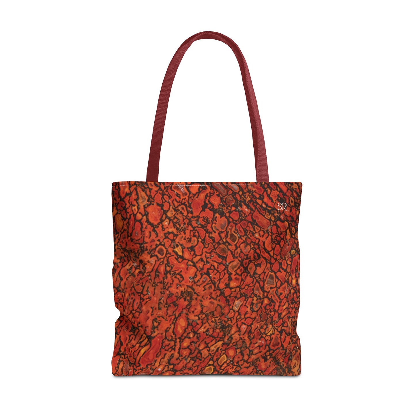 Agatized Richly Red Gembone Tote