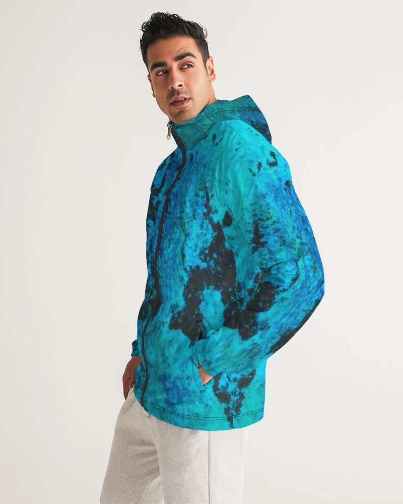 Shattuckite Energy Men's Windbreaker