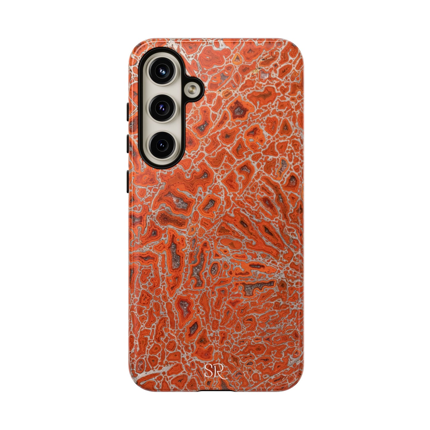 Agatized Ruby Red Gembone Tough Case