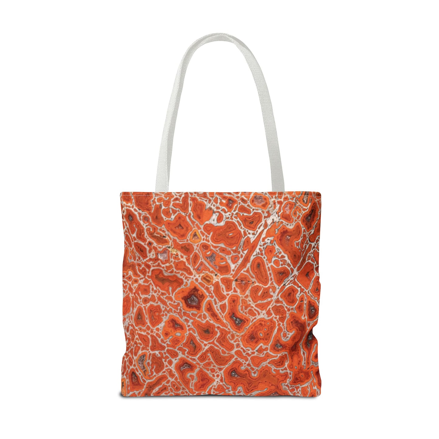 Agatized Ruby Red Gembone Tote