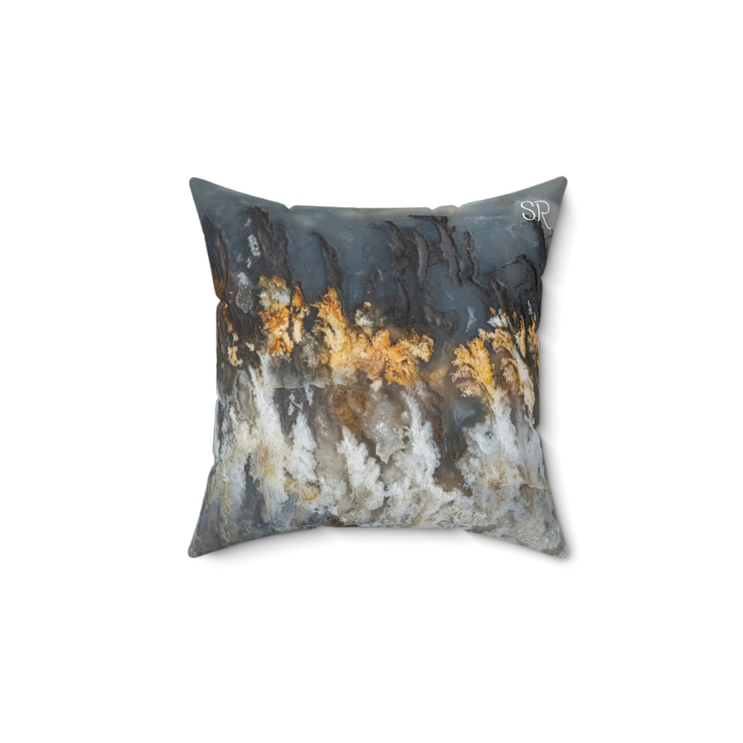 Graveyard Point Faux Suede Square Pillow