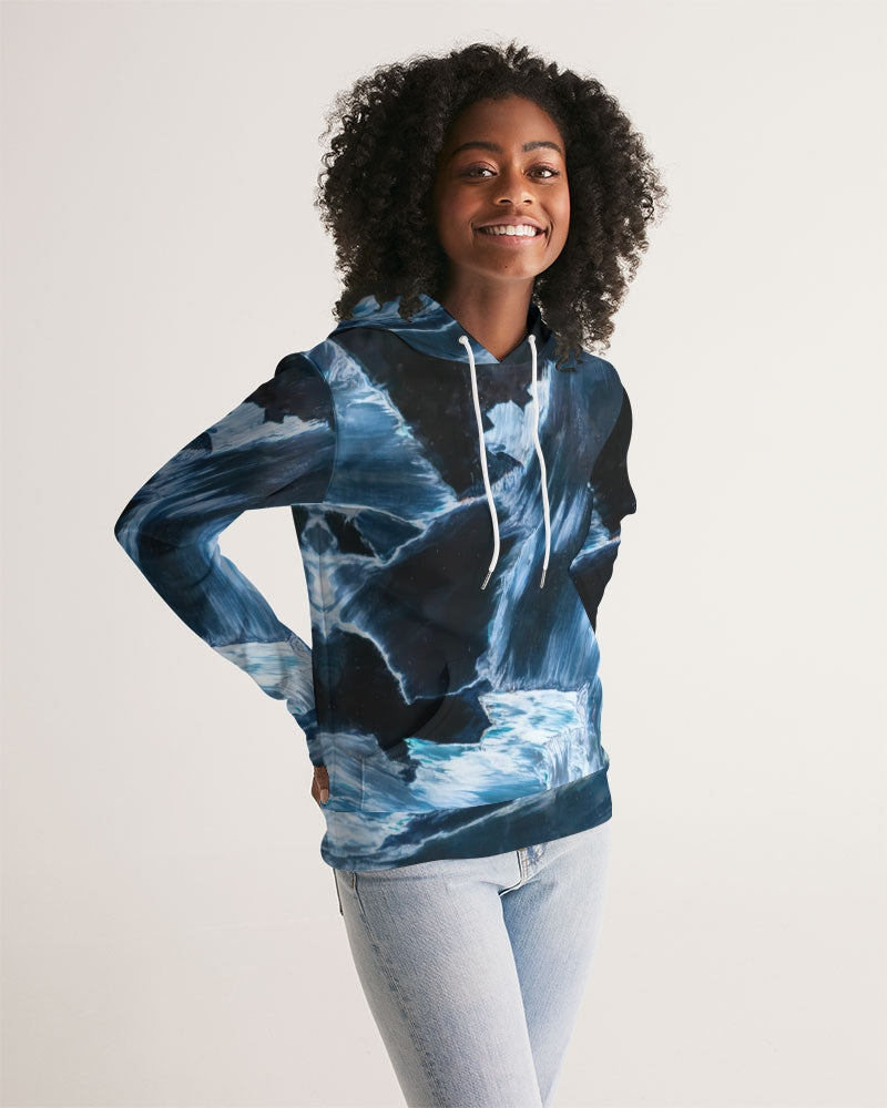 Blue Pietersite Women's Hoodie