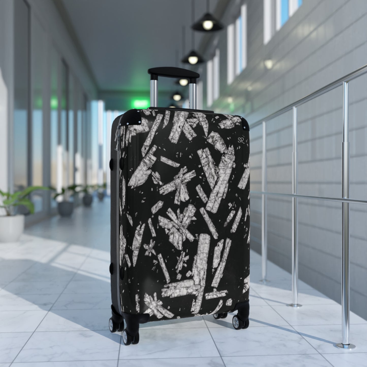 Chinese Writing Stone Life Energy Luggage