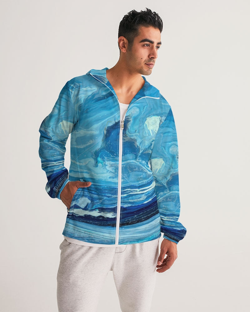 Leland Blue Treasure Men's Windbreaker