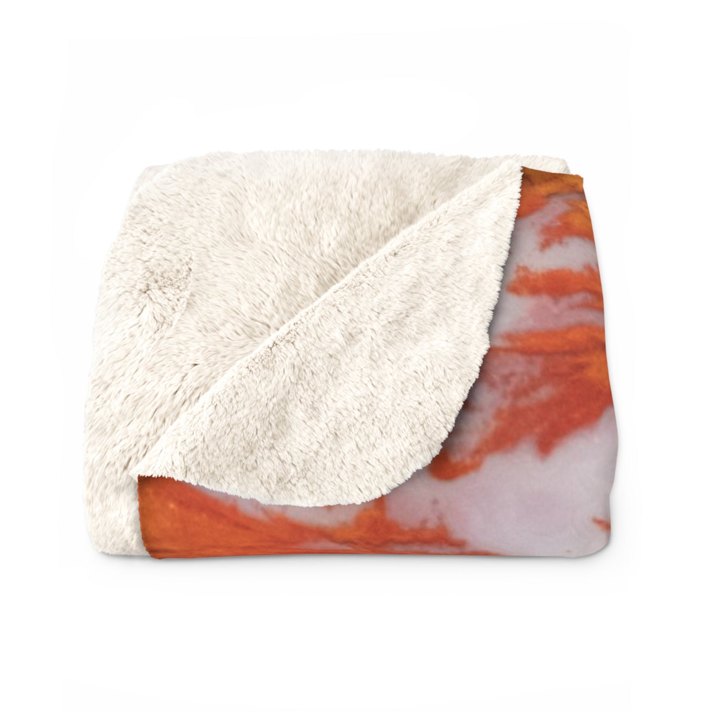 Plume Agate Serenity Comfort Sherpa Fleece Blanket