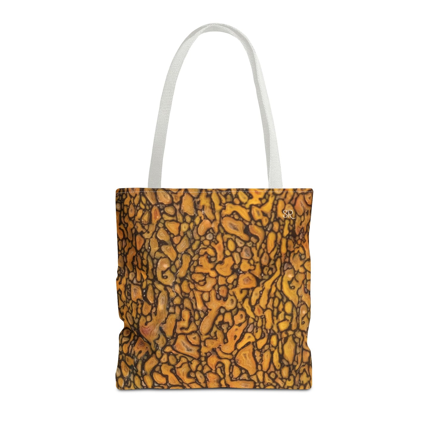 Agatized Fantasy Yellow Gembone Tote