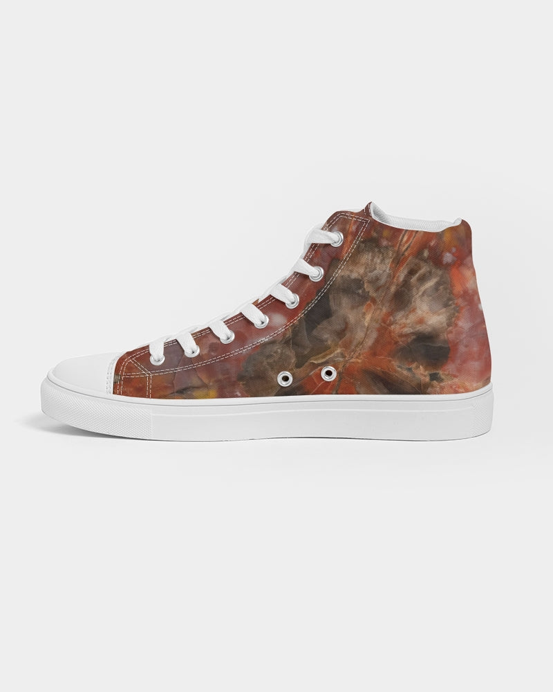 Petrified Wood Men's Hightop Canvas Shoe