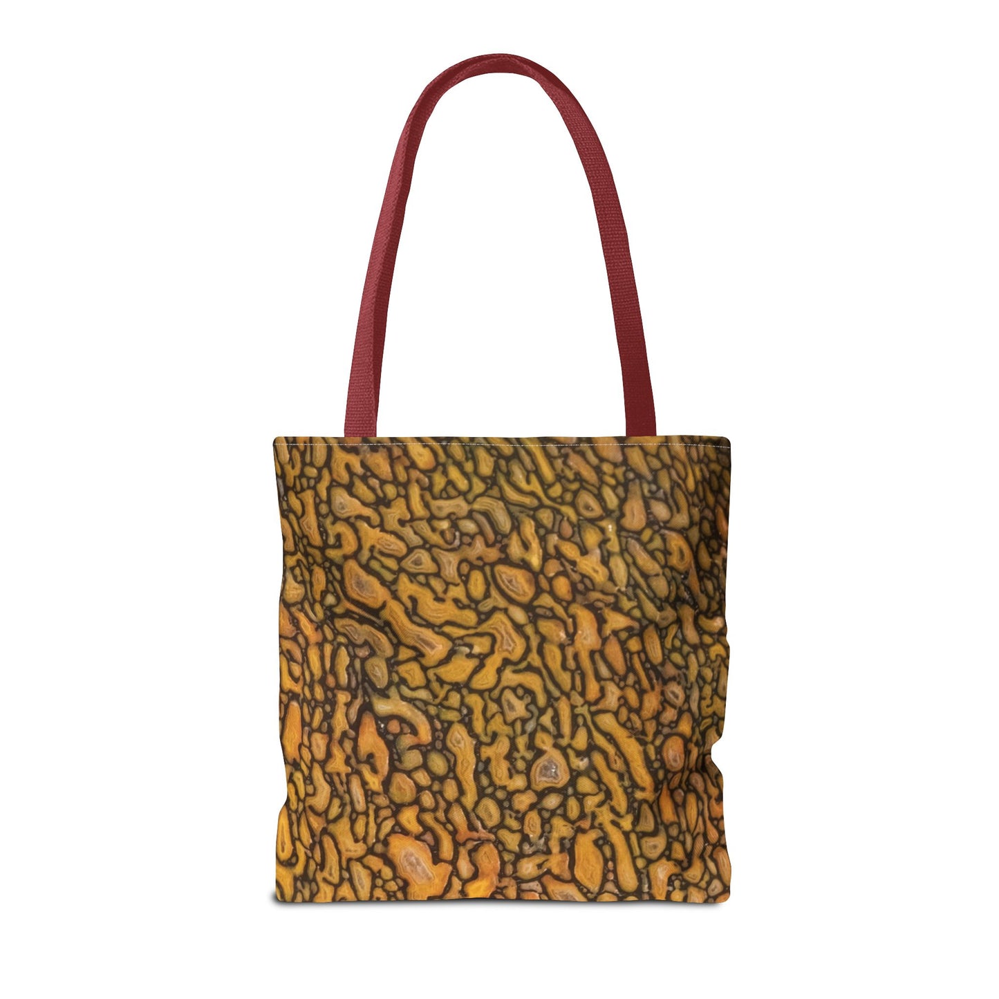 Agatized Fantasy Yellow Gembone Tote