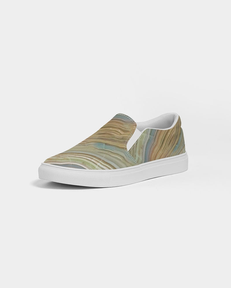 Crazy Lace Agate Joyfulness Men's Slip-On Canvas Shoe