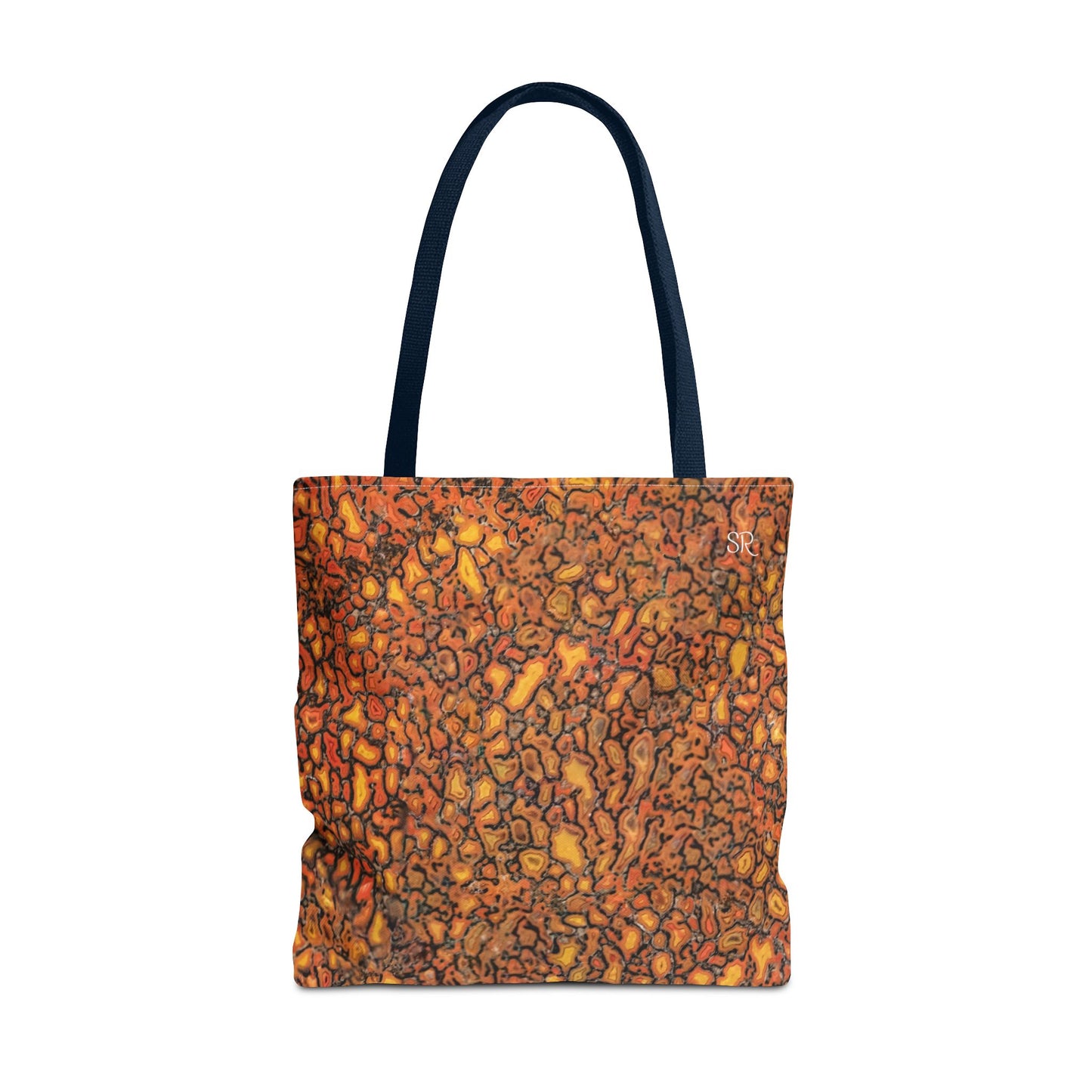 Agatized Canary Red Gembone Tote