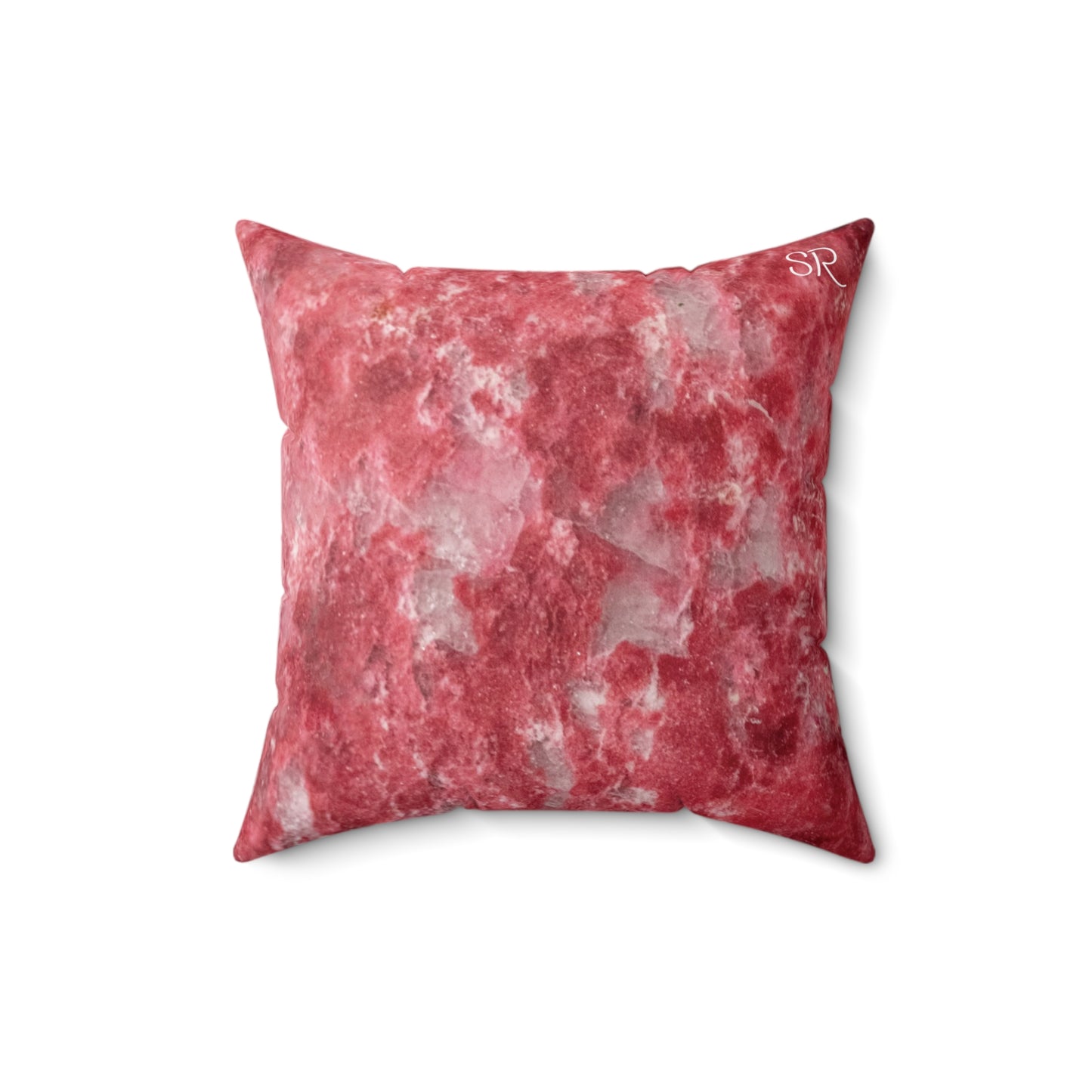 Thulite Faux Suede Square Pillow