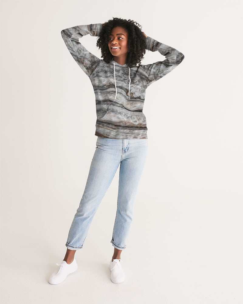 Travertine Onyx Powerful Vibrations Women's Hoodie