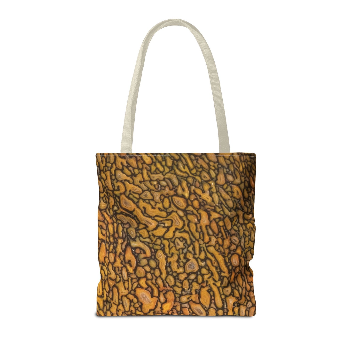 Agatized Fantasy Yellow Gembone Tote