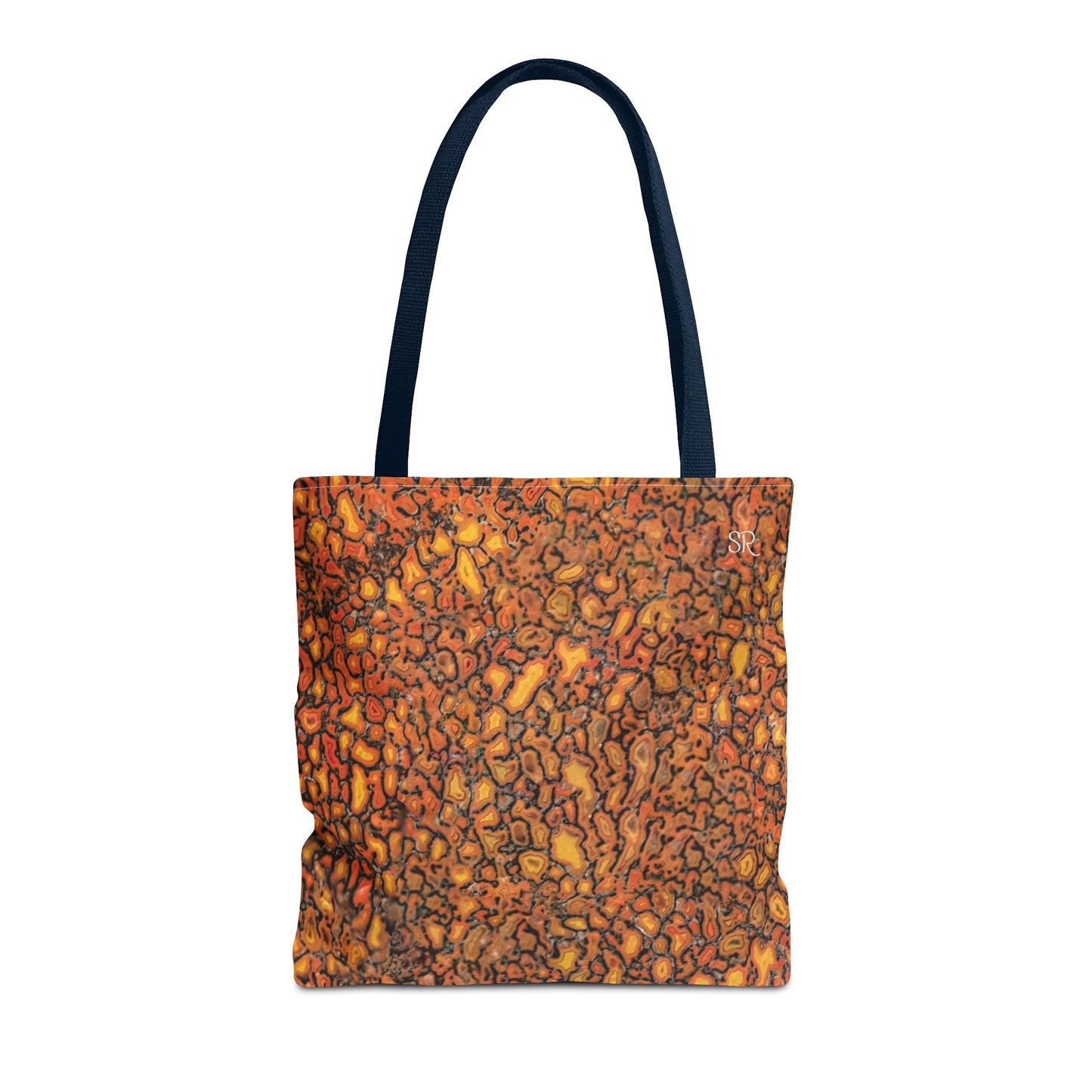 Agatized Canary Red Gembone Tote