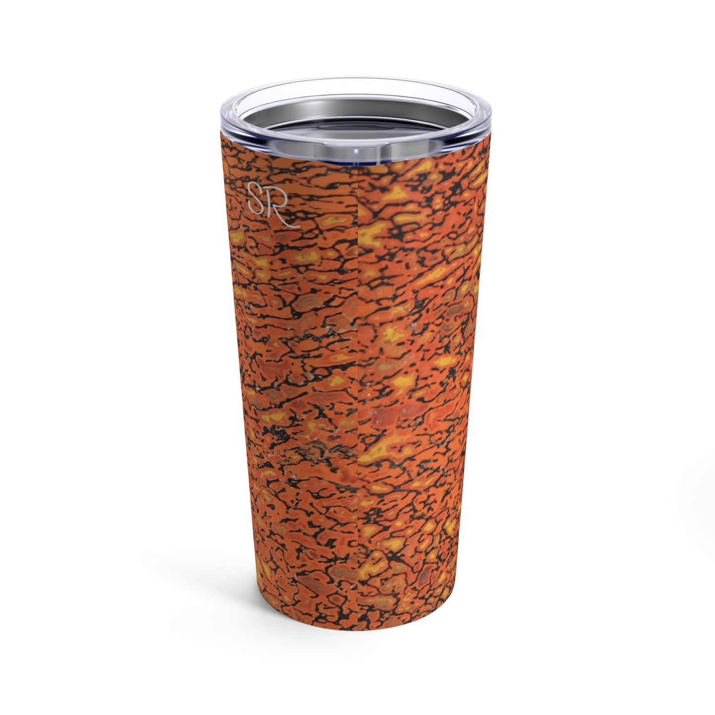 Agatized 'Holy Grail' Gembone Tumbler 20oz