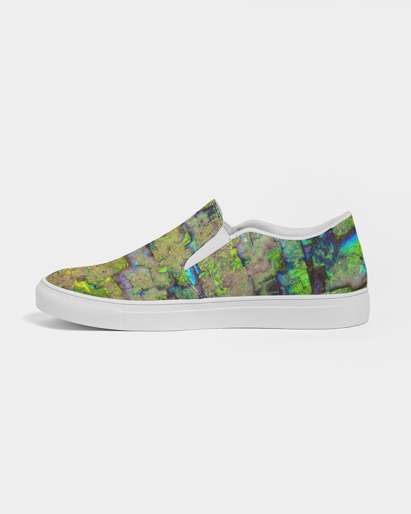 Titanium Coated Amethyst Awakening Slip-On Canvas Shoes