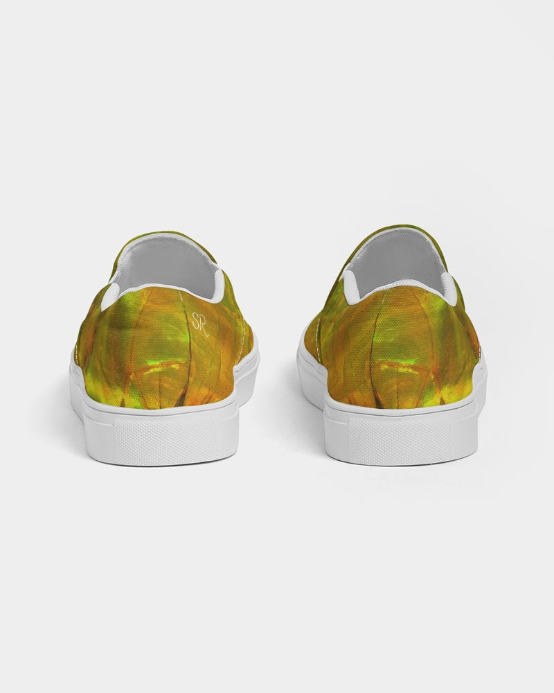 Ammolite Spiritual Growth & Energy Women's Slip-On Canvas Shoe