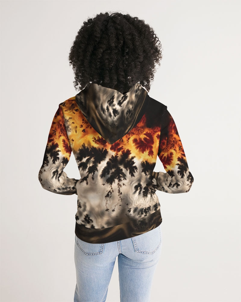 Plume Agate Feather Beauty Women's Hoodie