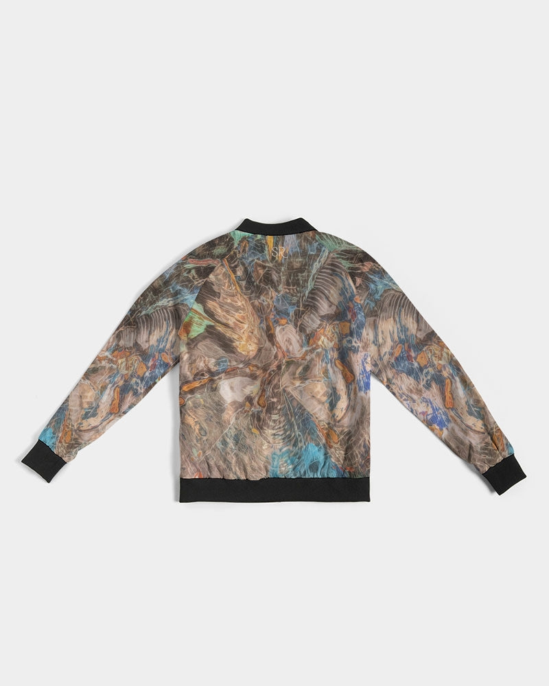 Turkish Petrified Collawood Women's Bomber Jacket