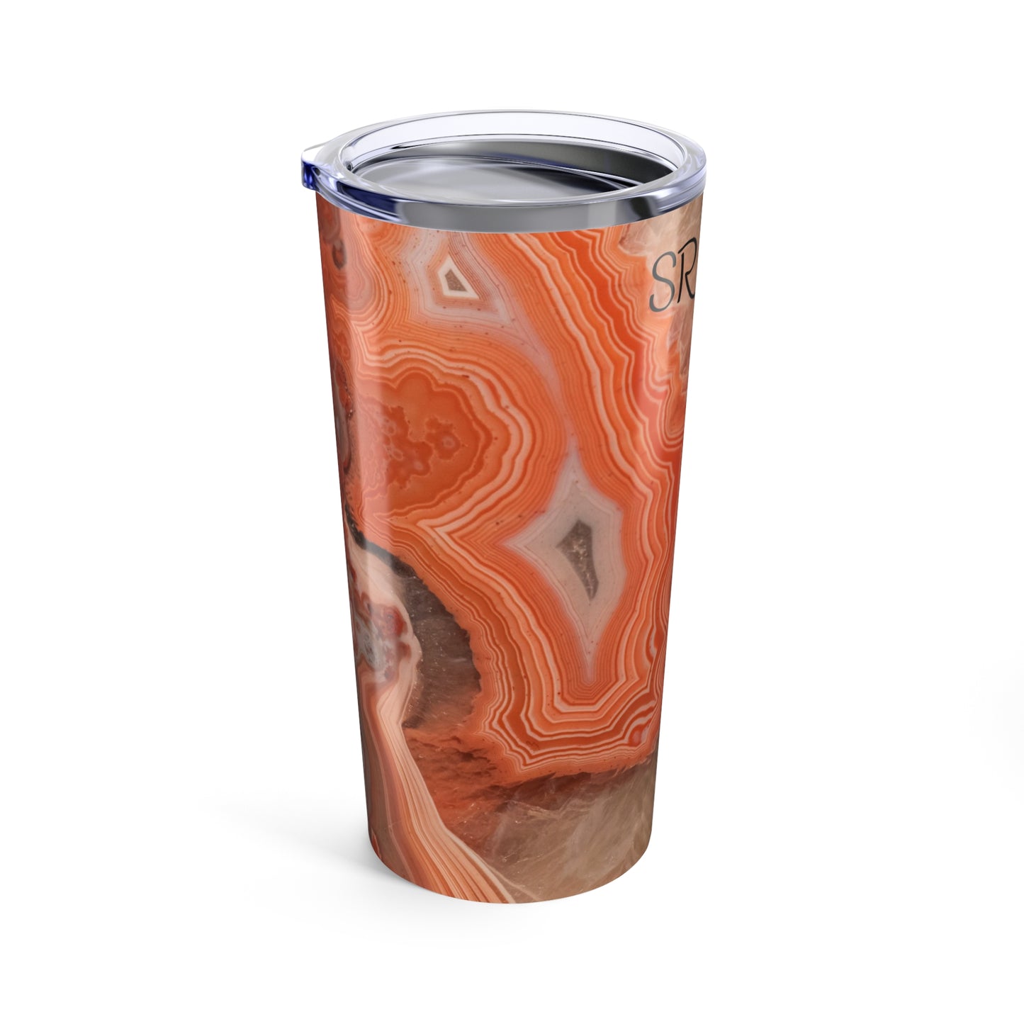 Australian Strength & Calm Agate Tumbler 20oz