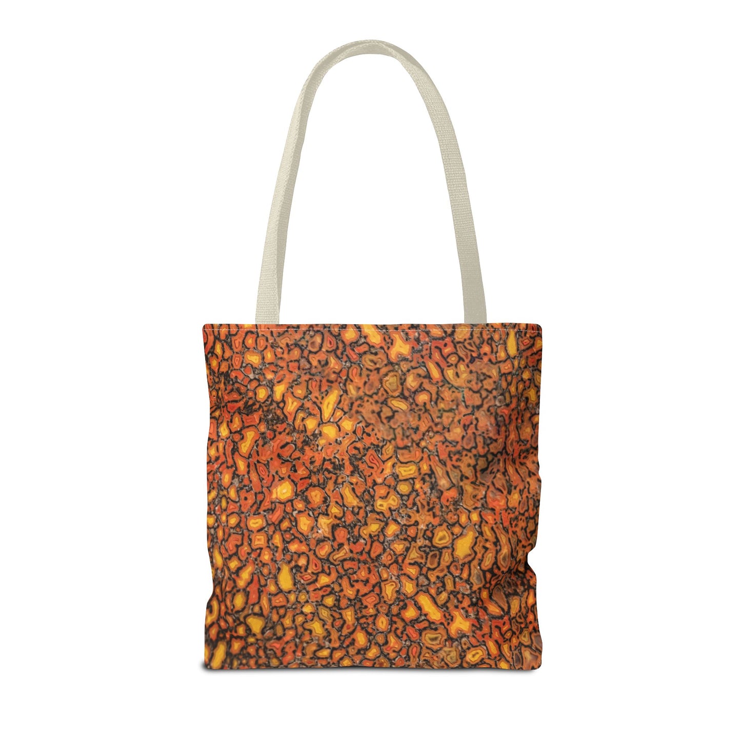 Agatized Canary Red Gembone Tote