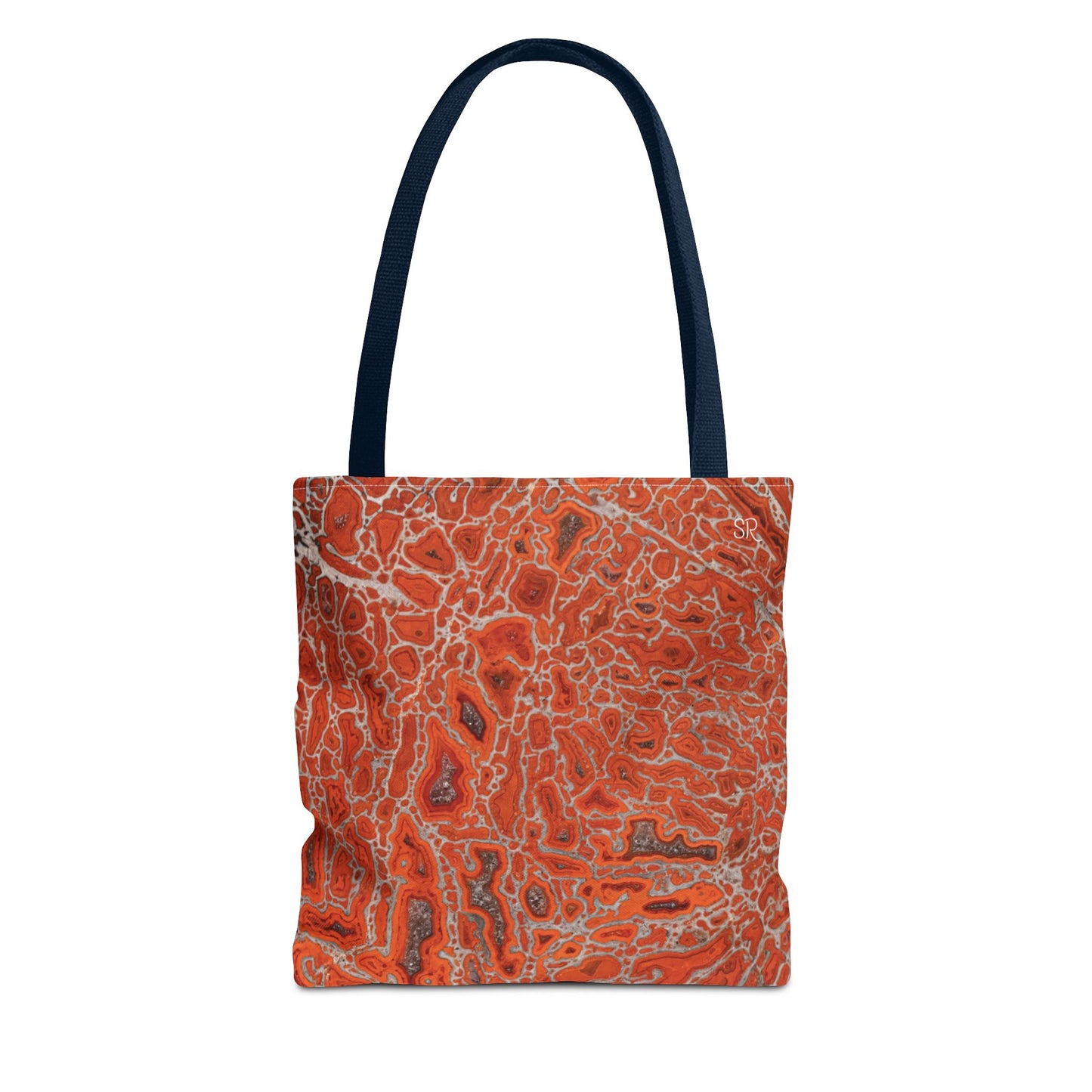 Agatized Ruby Red Gembone Tote