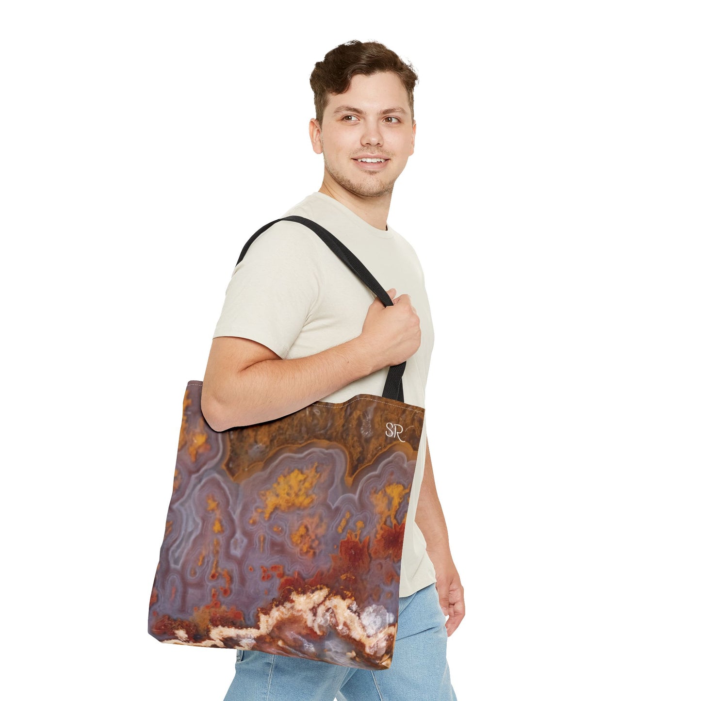 Plume Agate Tote Bag