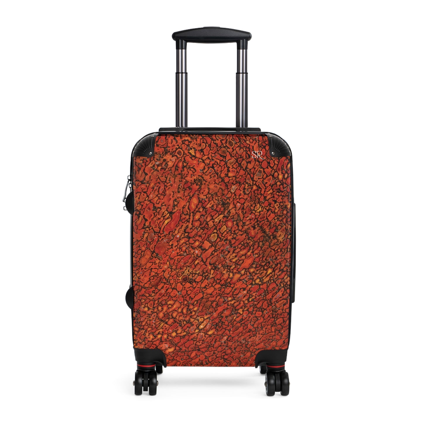 Agatized Richly Red Gembone Luggage