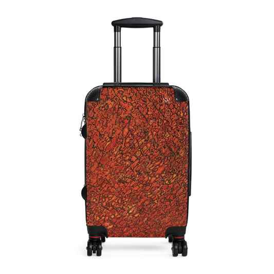 Agatized Richly Red Gembone Luggage