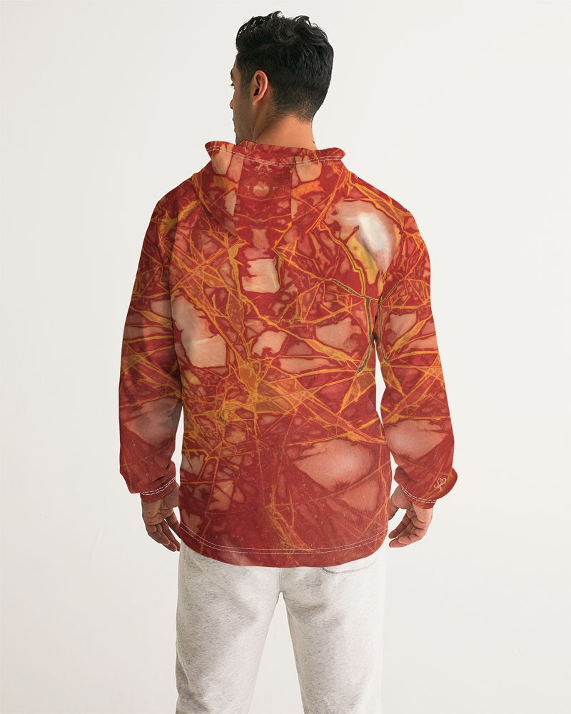 Damu Jasper Vibrations Men's Windbreaker