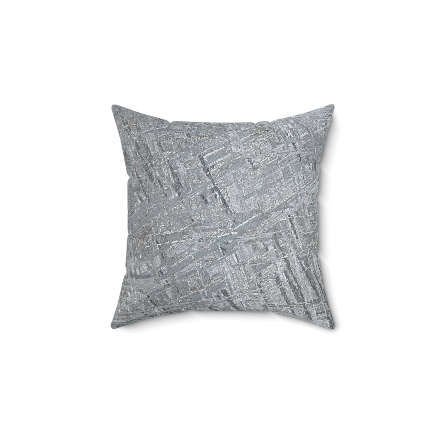 Meteorite Supernatural Energy Faux Suede Square Pillow