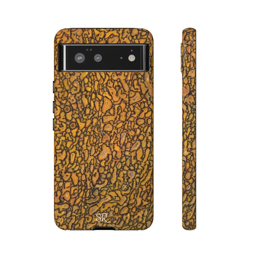 Agatized Fantasy Yellow Gembone Tough Case