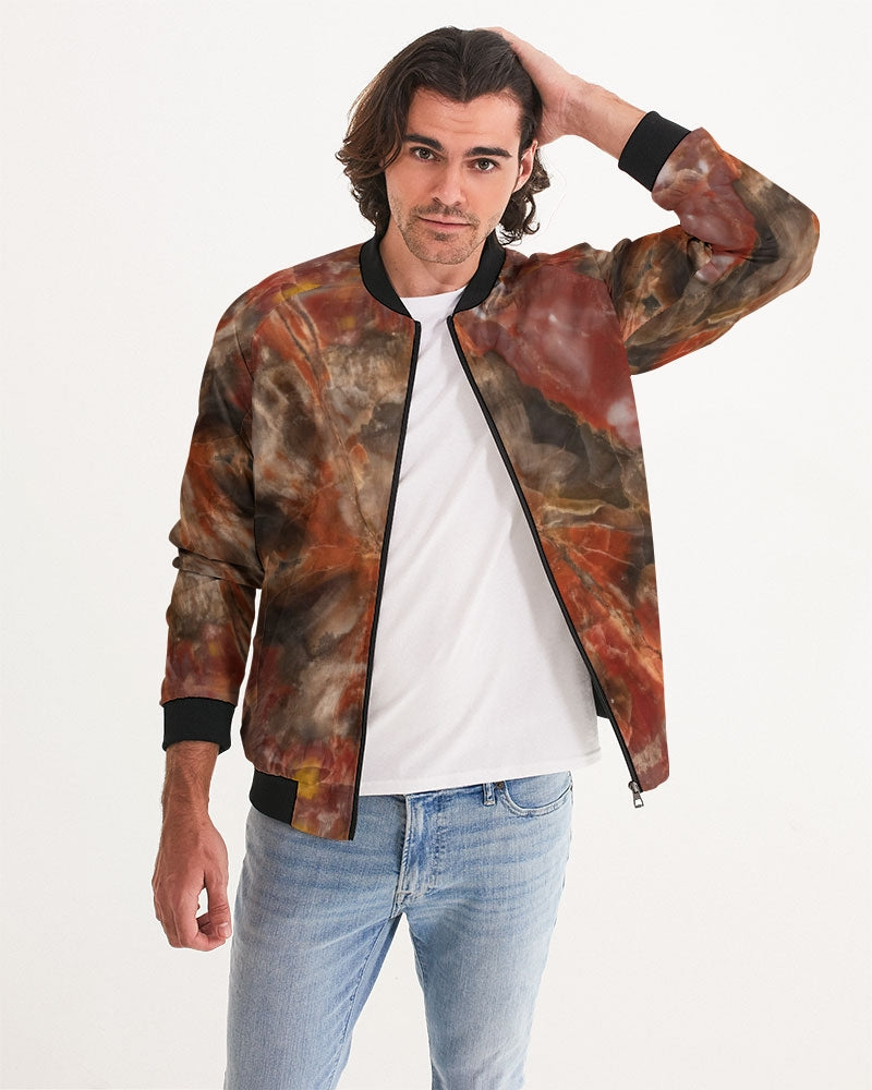 Petrified Wood Men's Bomber Jacket