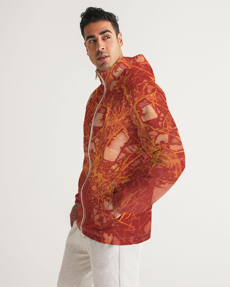 Damu Jasper Vibrations Men's Windbreaker