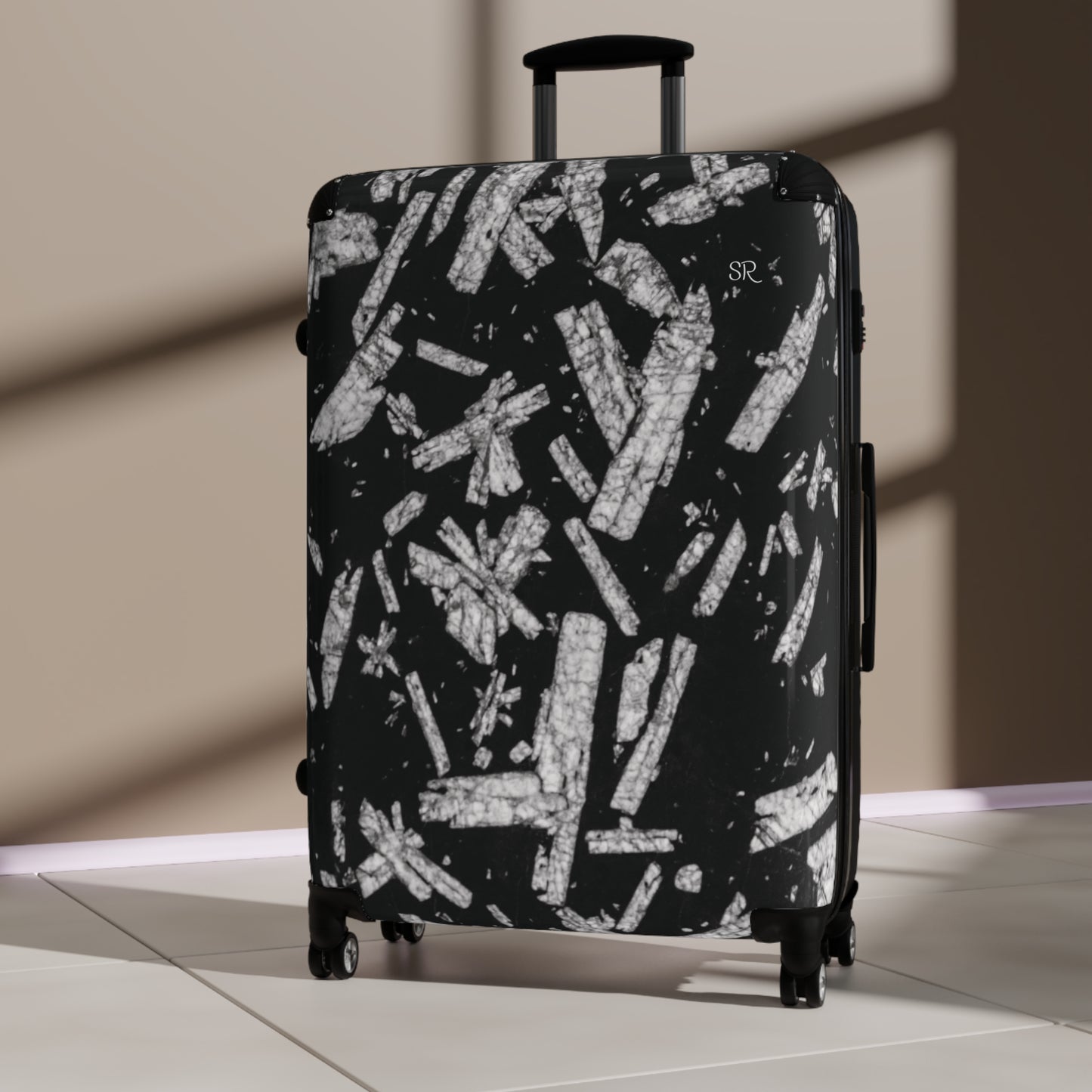 Chinese Writing Stone Life Energy Luggage