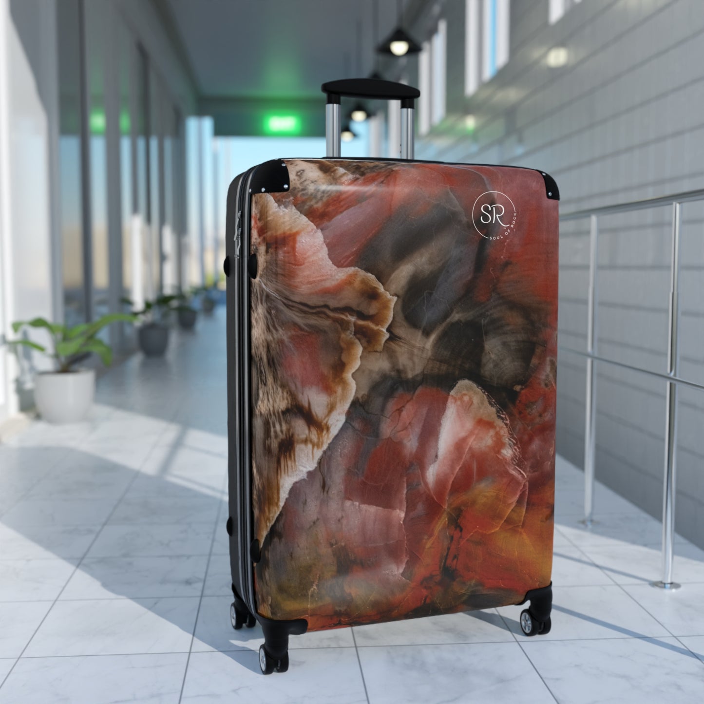 Petrified Wood Magnificence Luggage