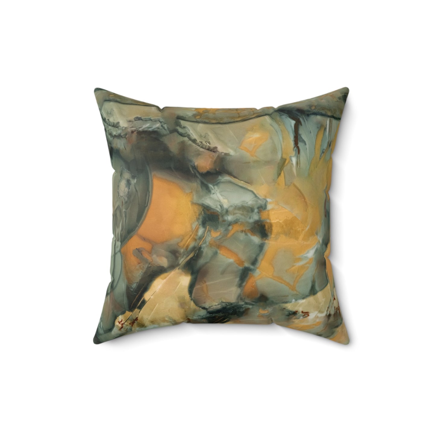 Morrisonite Suede Square Pillow