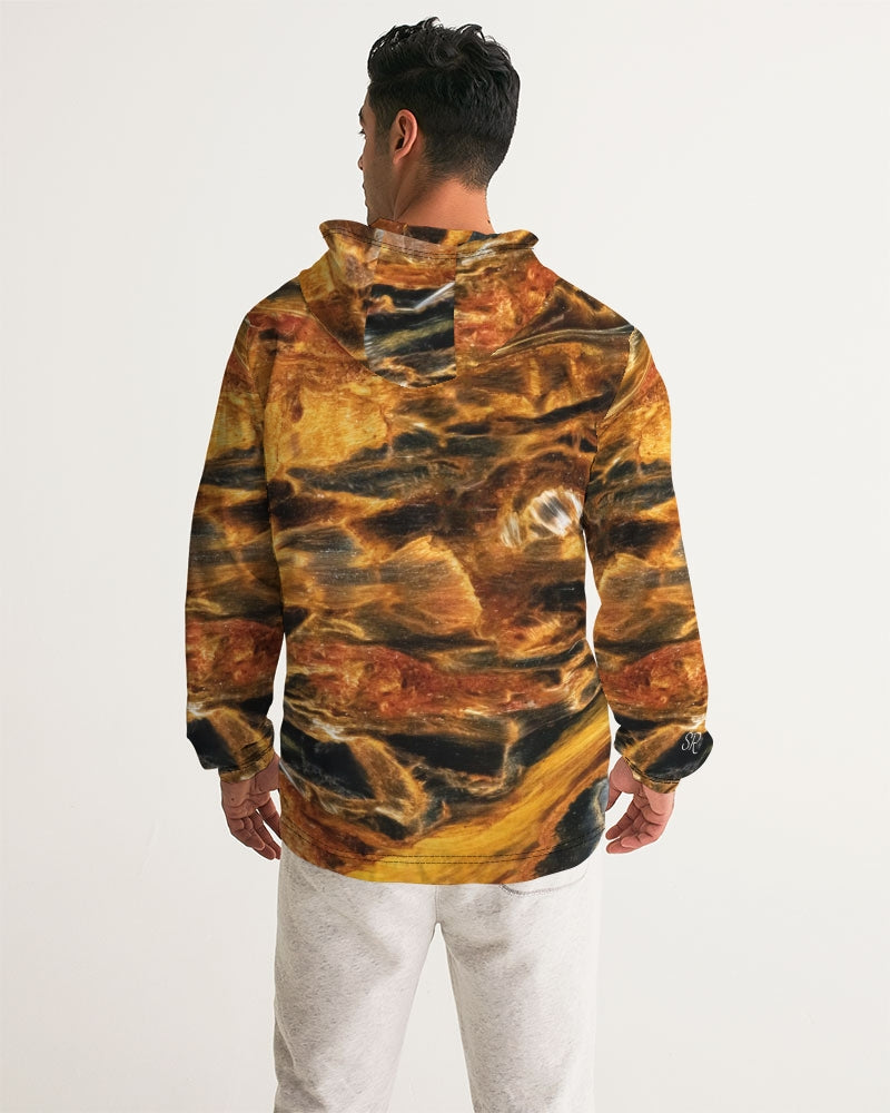 Golden Pietersite Spiritual Men's Windbreaker