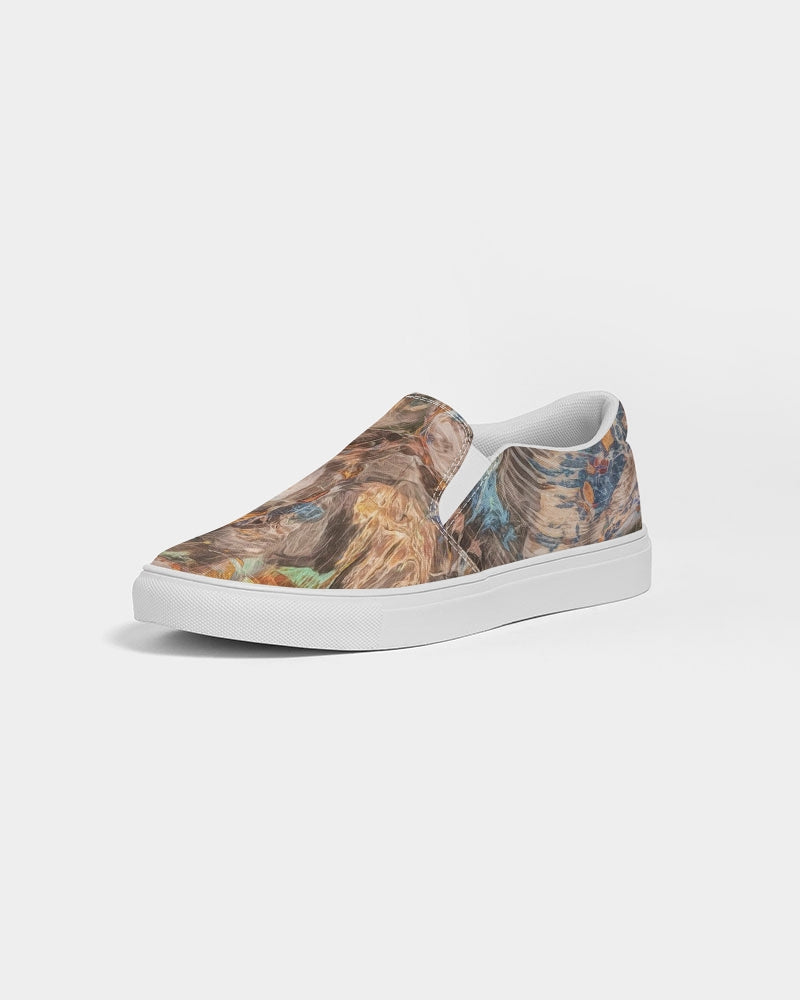 Turkish Petrified Collawood Women's Slip-On Canvas Shoe