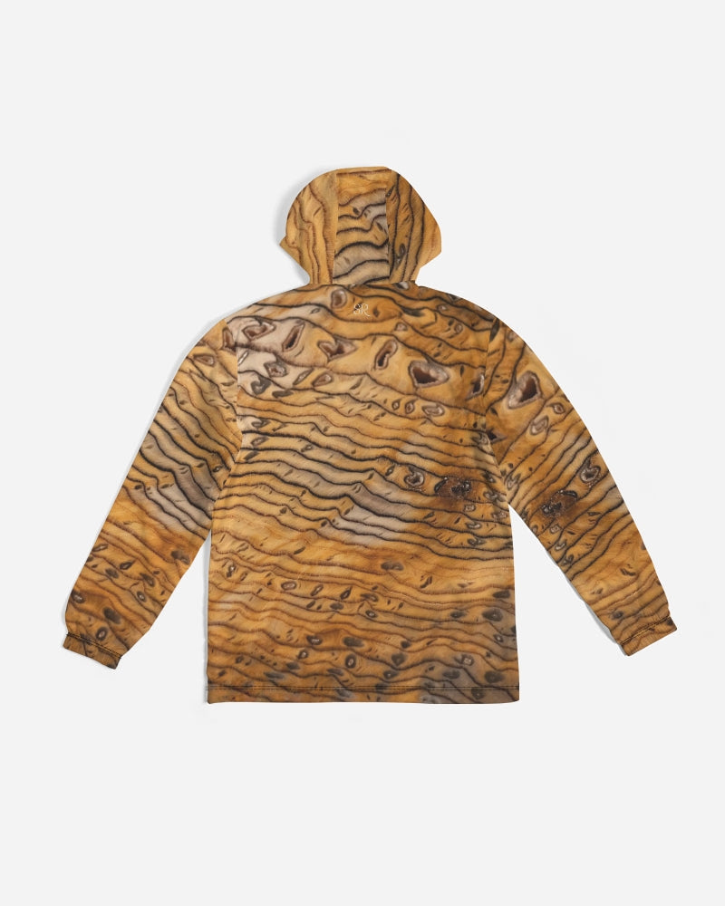 Hell's Canyon Sequoia Petrified Wood Men's Windbreaker