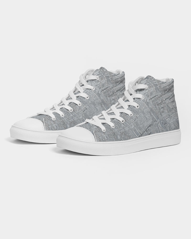 Meteorite Supernatural Energy Men's Hightop Canvas Shoe