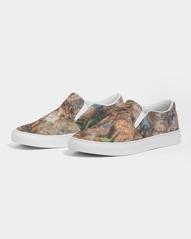 Turkish Petrified Collawood Women's Slip-On Canvas Shoe