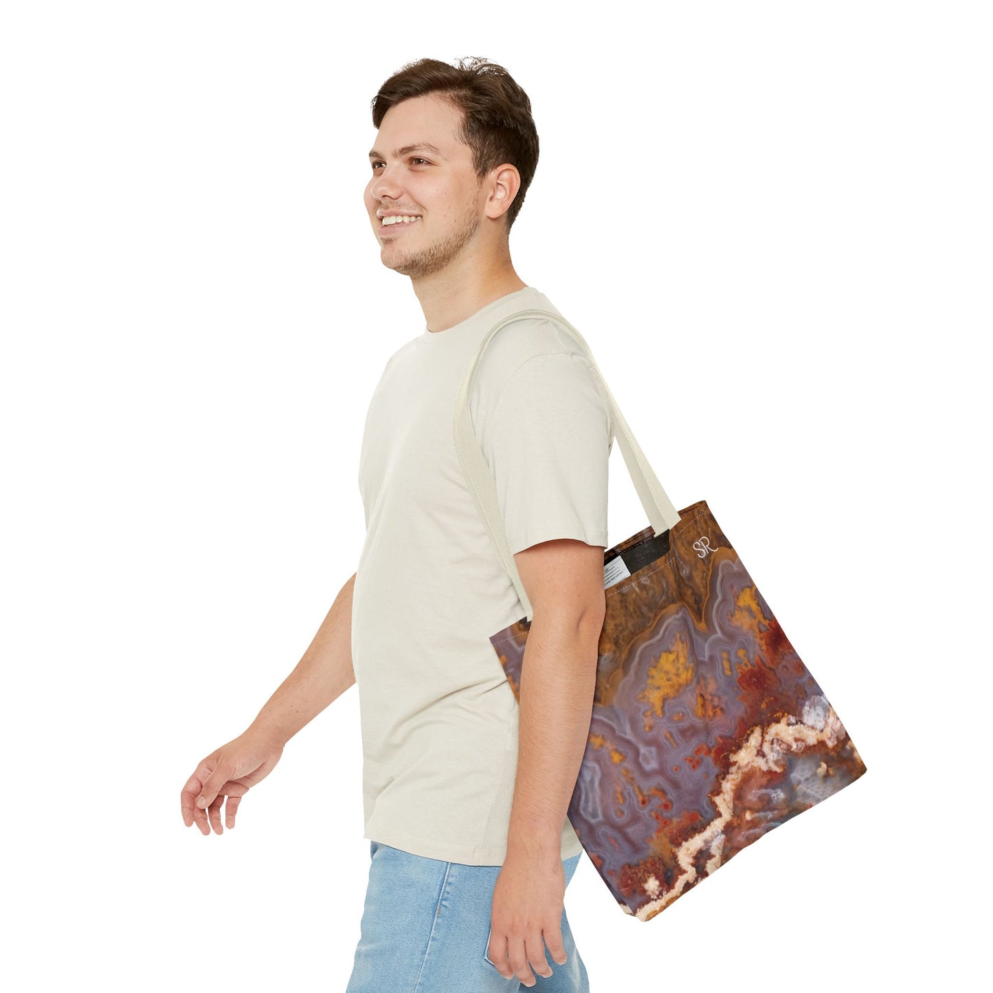 Plume Agate Tote Bag