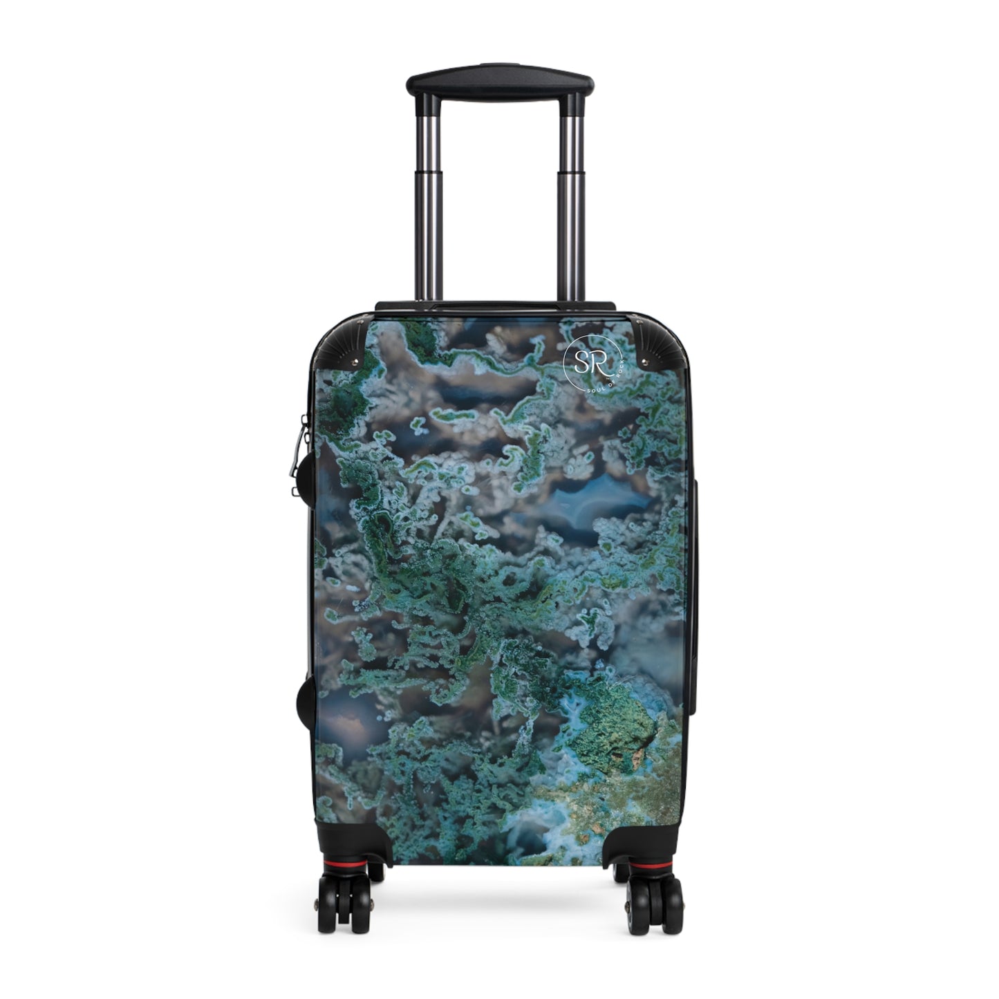 Green Moss Agate Tranquility Luggage