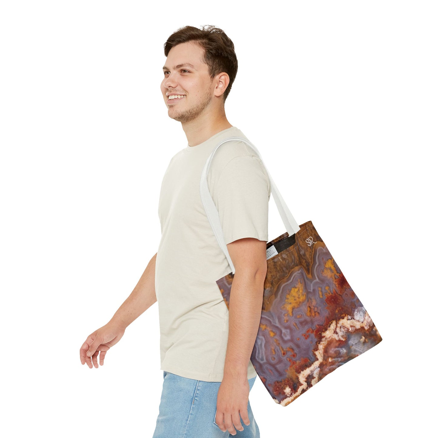 Plume Agate Tote Bag