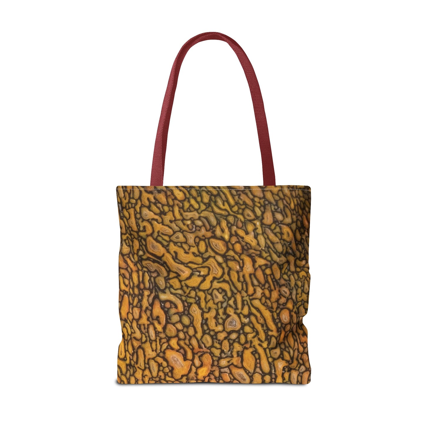 Agatized Fantasy Yellow Gembone Tote