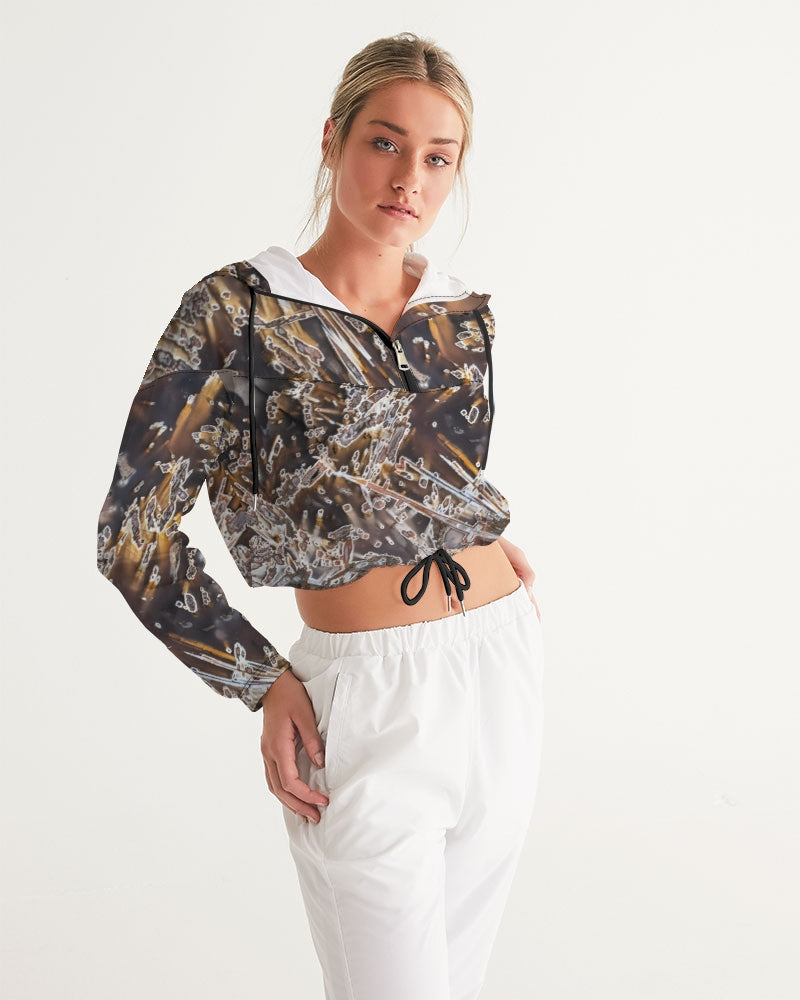 Turkish Stick Agate Vitality Cropped Windbreaker