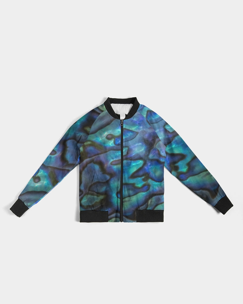 Paua Shell Treasure Women's Bomber Jacket